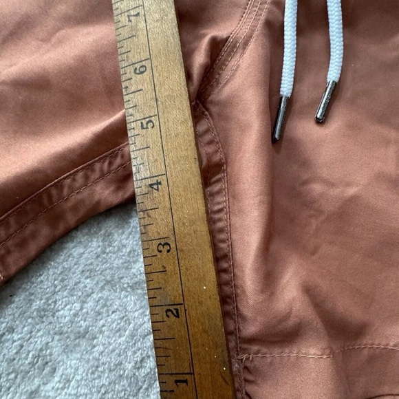 ALLFENIX Men’s Orange bathing suit Swim Trunks shorts size large EUC Australia - Picture 8 of 11